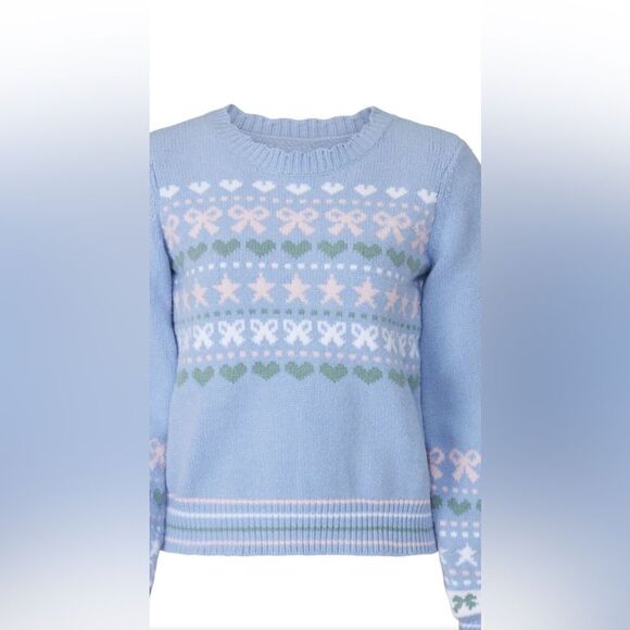 LoveShackFancy Zaheer Sweater Size Medium - Picture 5 of 10